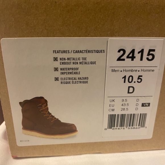 Red wing traction tred - Picture 4 of 5